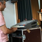 Hr. Üycekaya + Mischpult