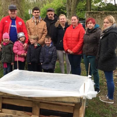 Wir bauen Hochbeete für Kindertageseinrichtungen in Oberhausen